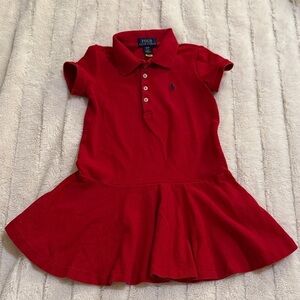 Polo by Ralph Lauren Kids Red Polo Dress